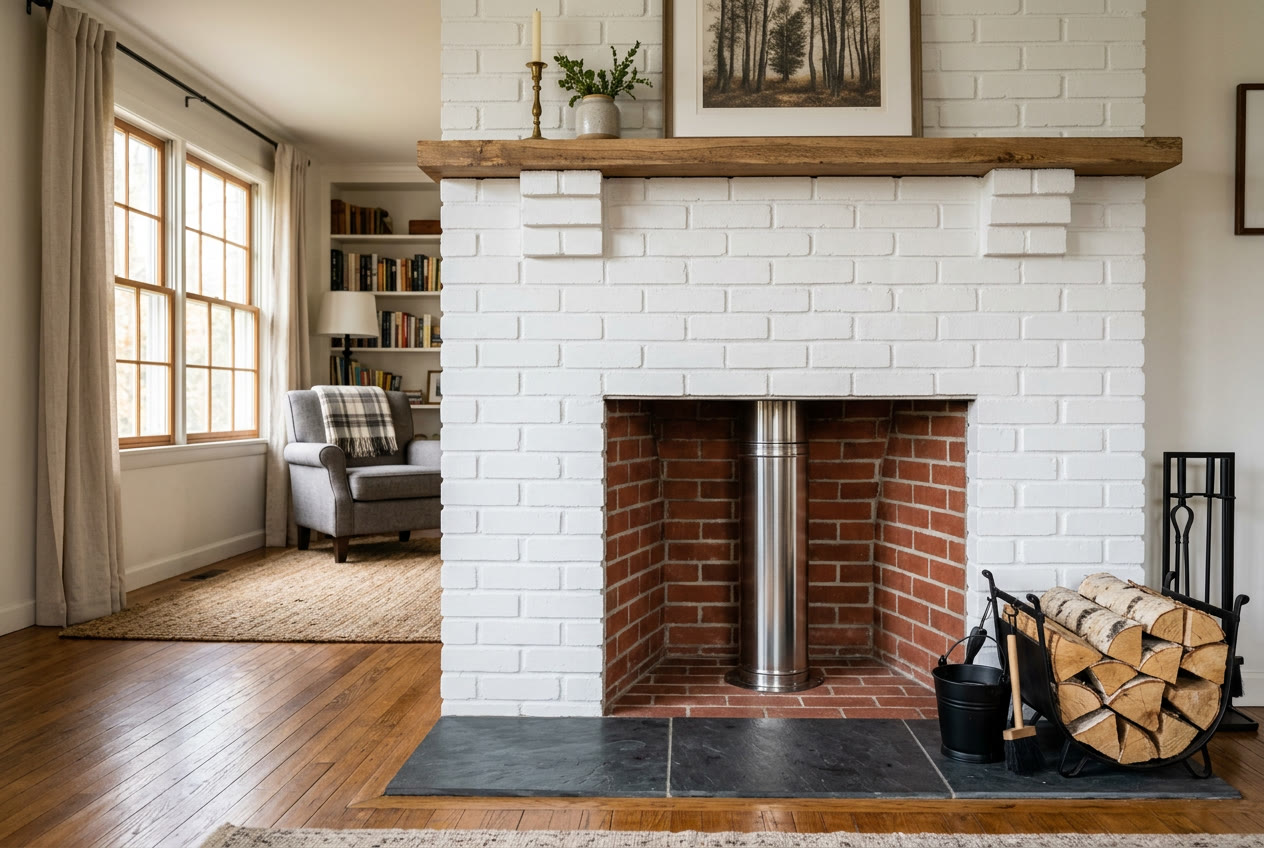 Complete sweep & liner install — Ohio City — AFTER